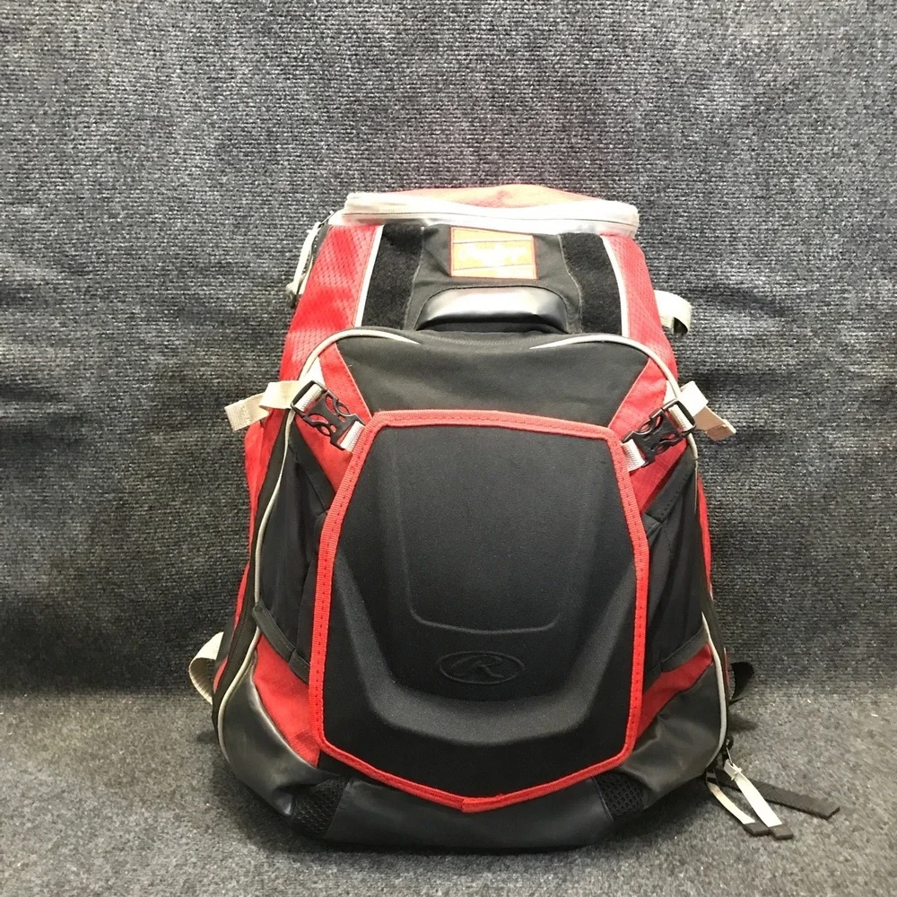 Rawlings BBBR25 Dual Batpack Baseball‎ / Softball Gear Bag Backpack Travel Bag